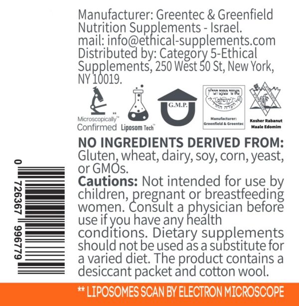 Frasco y cápsulas dentro de la caja