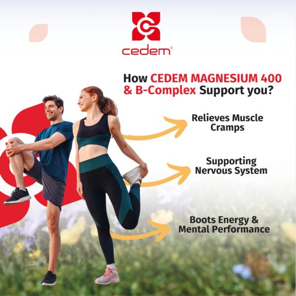 Vitaminas B en magnesio CEDEM