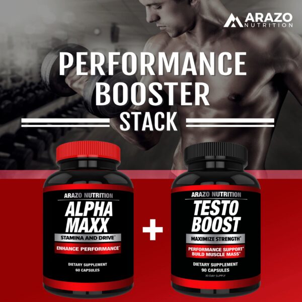 Version 1.0.0 Cell Suplemento Alphamaxx para hombres 17 ingredientes vitales Arazo