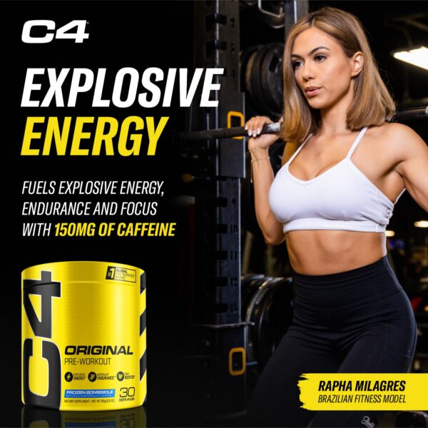 Sabores disponibles de C4 Preentrenamiento