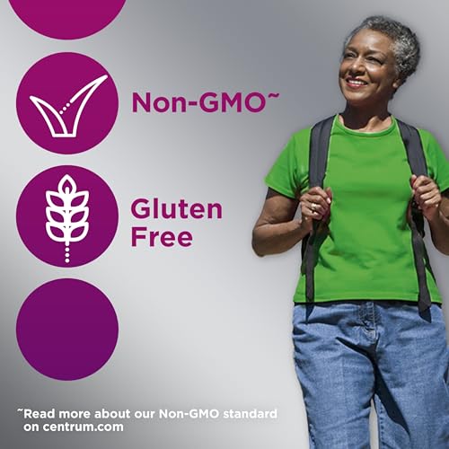 Centrum Silver multivitamínico visión lateral botella