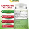 Cetonas de frambuesa naturales cápsulas aSquared Nutrition