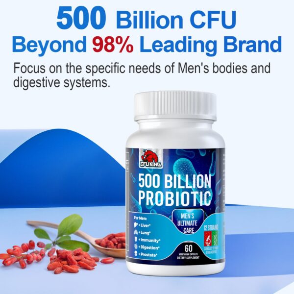 CFUKING probióticos para hombres estables sin refrigeración