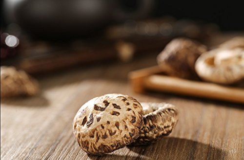 Champiñón Shiitake seco sin desperdicio