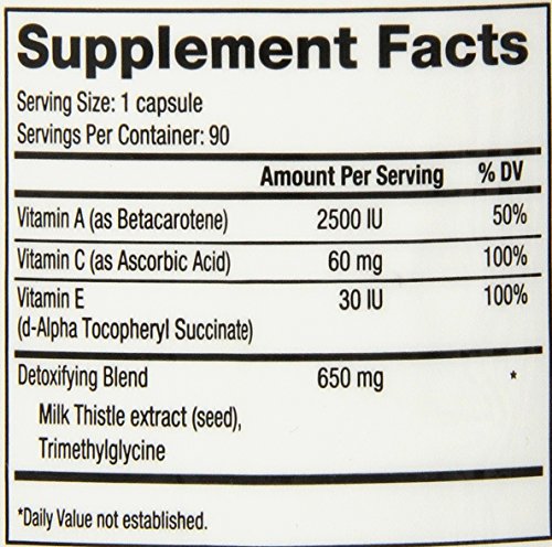 Fórmula de limpieza hepática e ingredientes