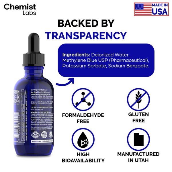 Version 1.0.0 Ejemplo de etiqueta USP en frasco