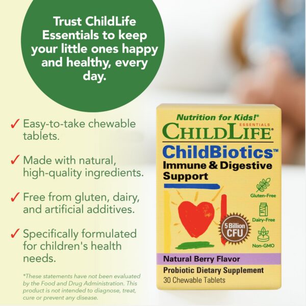 Childbiotics probióticos recomendados por pediatras