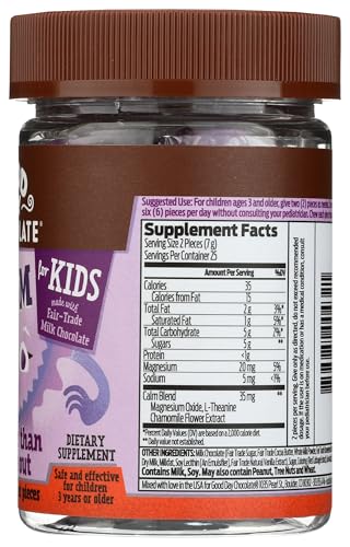 Chocolate Good Day con L-teanina y manzanilla para calma infantil