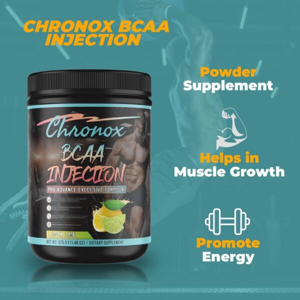 Version 1.0.0 Envase Chronox BCAA limón con tapa