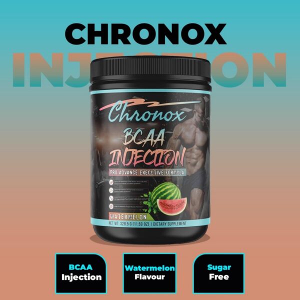 Etiqueta lateral Chronox BCAA