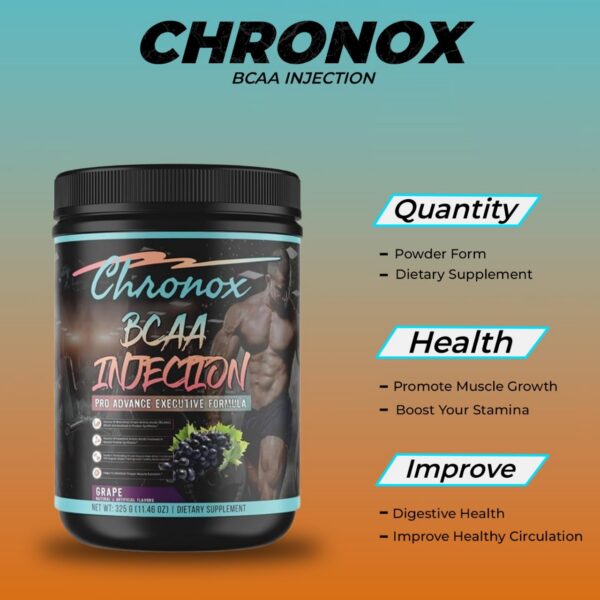BCAA Chronox para entrenamiento en viaje