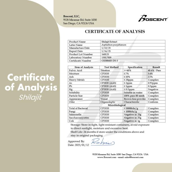 Cierre de botella y etiqueta BOSCENT