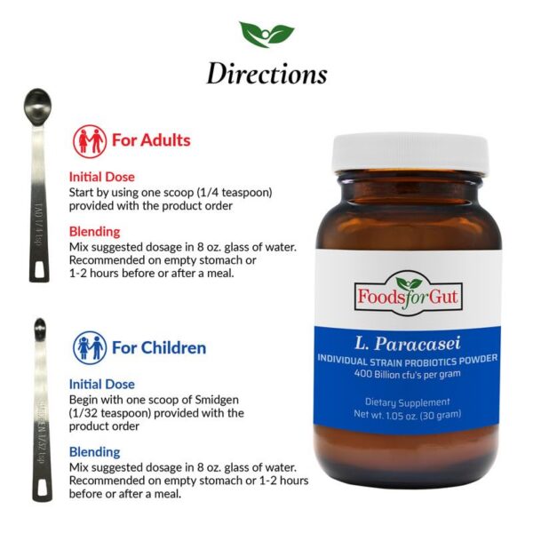 Cierre del envase polvo probiótico Foods For Gut