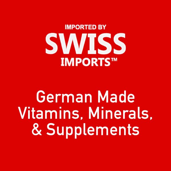 Effervescent Vitamin C tablets in glass Swiss Imports