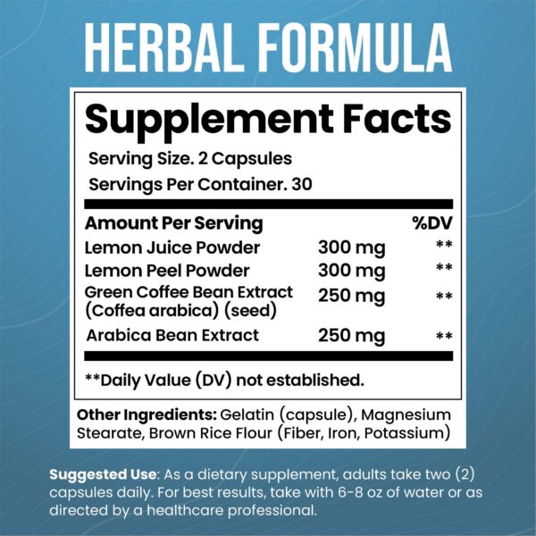 Citruna Lemon and Coffee cápsulas detalle