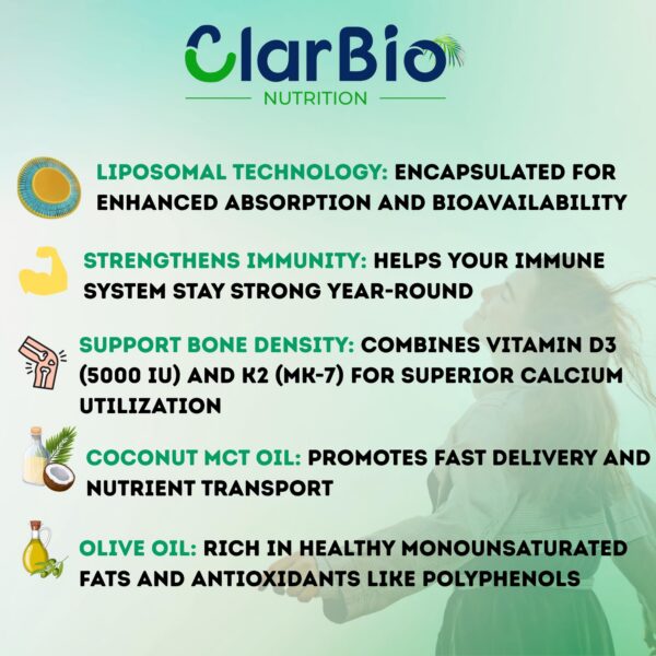 ClarBio d3-k2 ingredientes