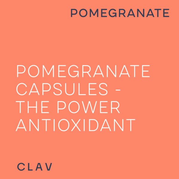 Cápsulas de CLAV Pomegranate Extract