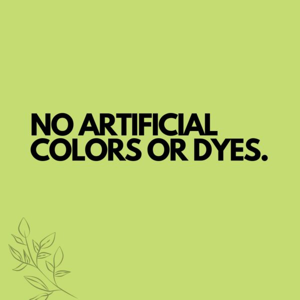 Polvo mostrado dentro del envase