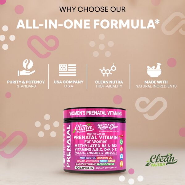 Omega-3 en Natal Glow Prenatal