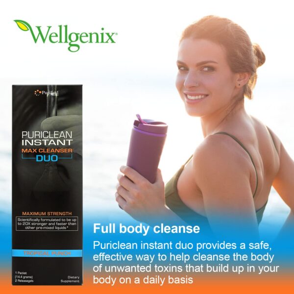 Version 1.0.0 Cleanser duo Wellgenix puriclean limpieza profunda 20X fuerte