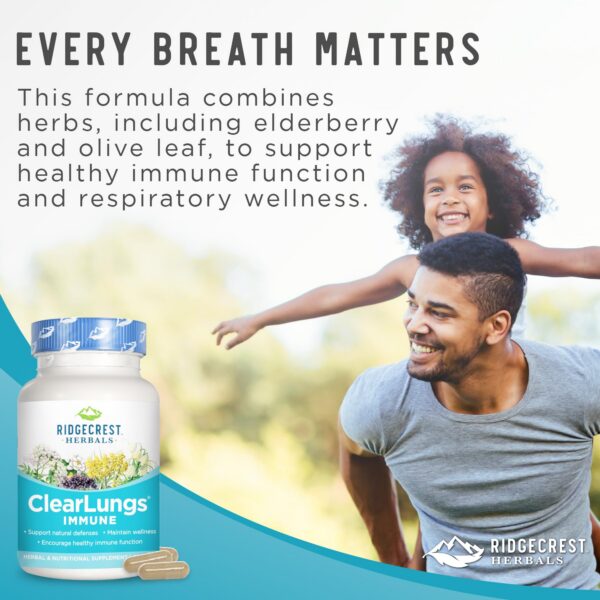 ClearLungs Immune apoyo durante temporada de alergias