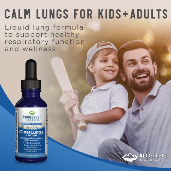 ClearLungs líquido sin alcohol para toda la familia