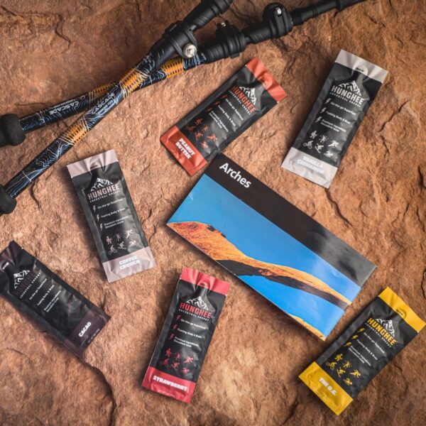 Close-up del producto Hunghee energía de ghee y miel cruda