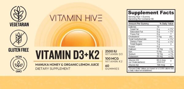 COA disponible y pruebas en etiqueta