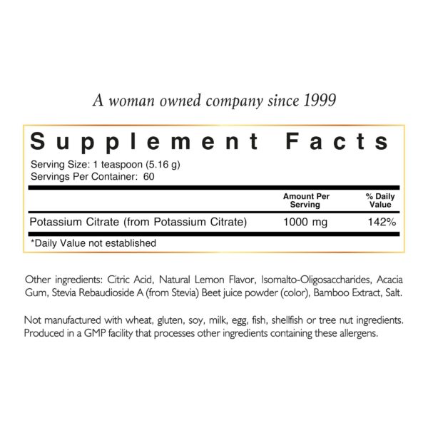 Ingredientes de Pink Potassium Cocó March N.M.D