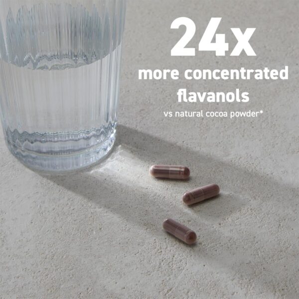 Frasco CocoaVia memory+ y etiqueta