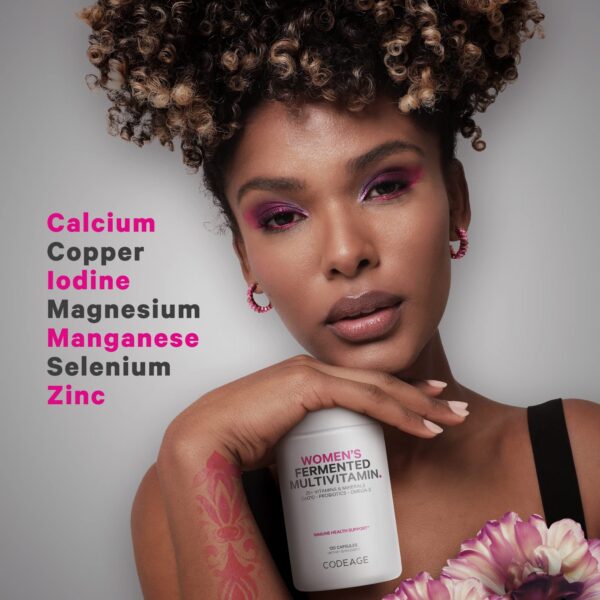 Version 1.0.0 Codeage caja y frascos - vista frontal