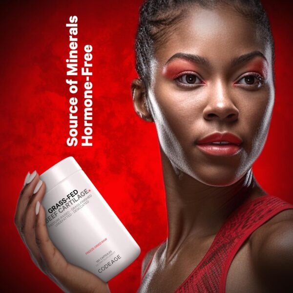 Codeage cartilago res conjunto de cápsulas