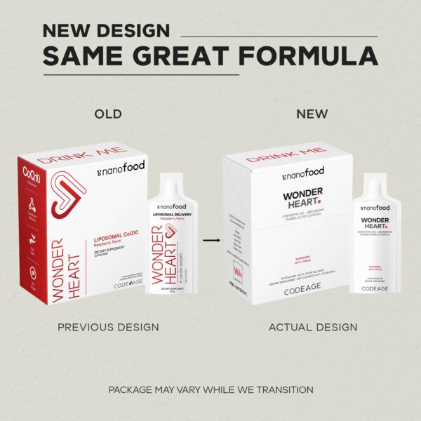 Frasco Wonder Heart CoQ10 liposomal