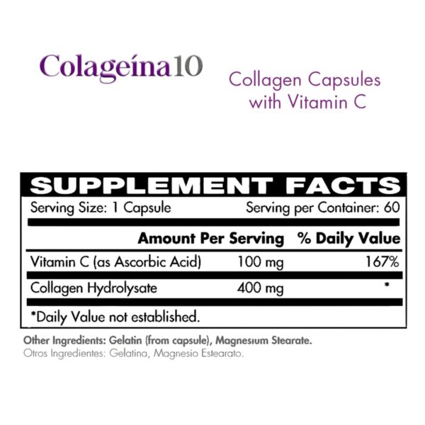 Frente de etiqueta con información