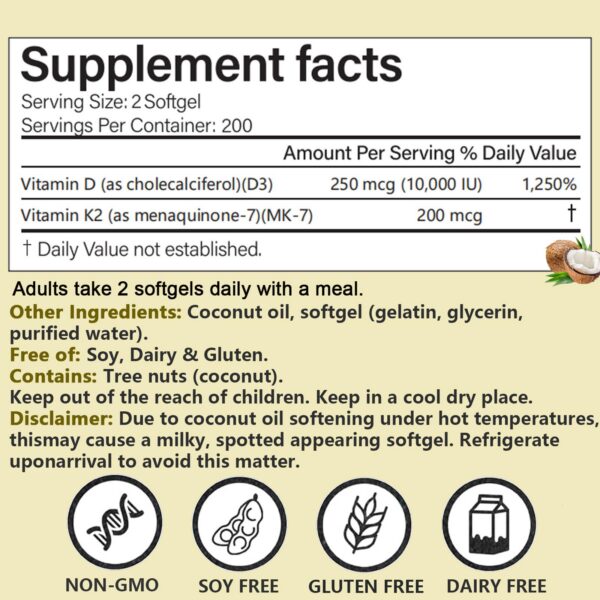Vista general del conjunto 200 softgels