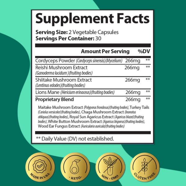 Caja producto ColonBroom Complejo de Hongos 60 cápsulas