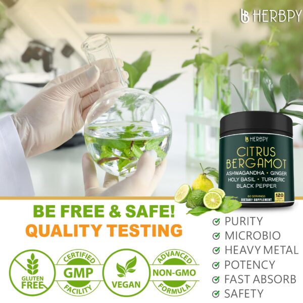 Combinación herbal Herbpy para salud y bienestar