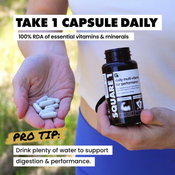 Cómo usar el multivitamínico Square 1