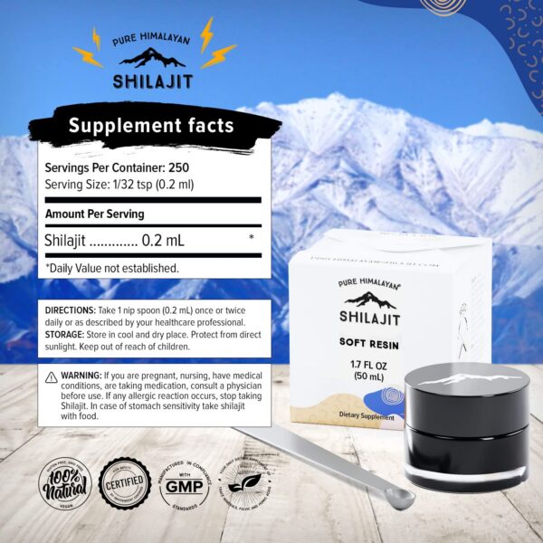 Cómo usar resina suave Shilajit Himalaya tradicional
