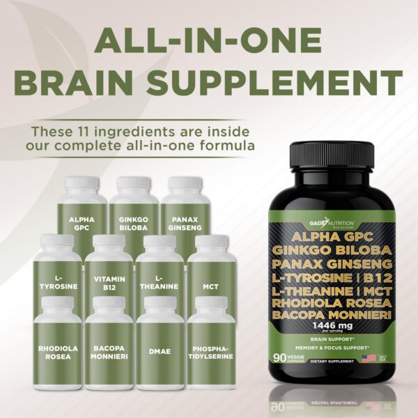 Complejo de apoyo cognitivo con vitamina B12 y L-Tirosina