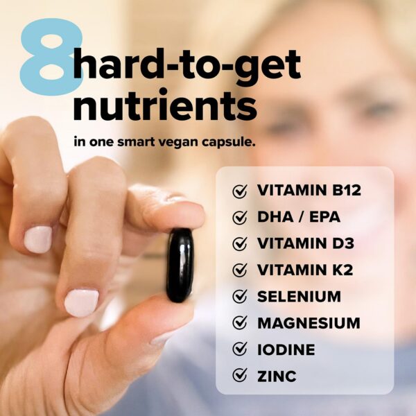 Suplemento vitamínico vegano Complement ingredientes naturales