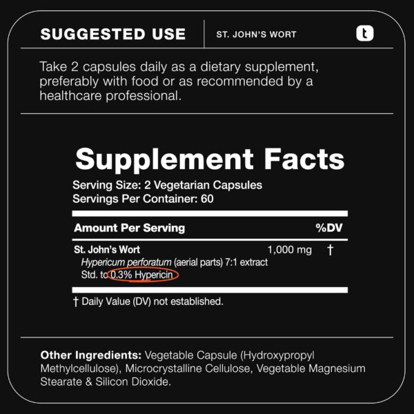Version 1.0.0 Complemento Toniiq hierba de San Juan 1000 mg 120 cápsulas