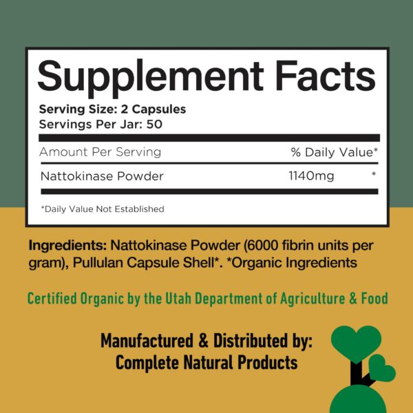 Tapa del frasco nattokinase