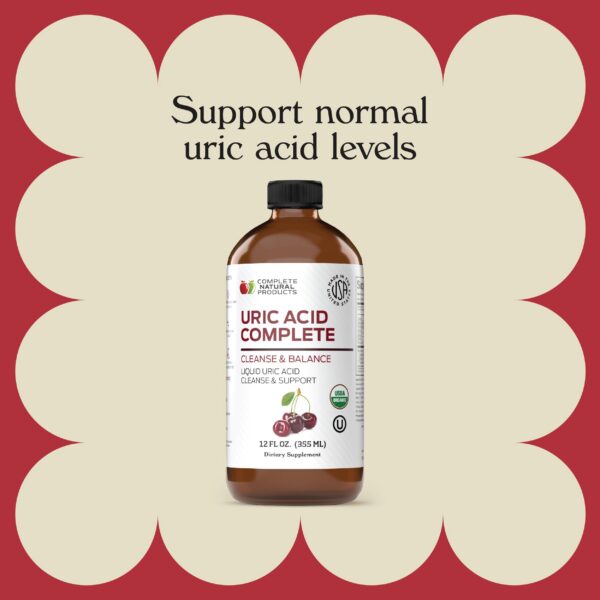 Empaque de 12oz de Complete Natural Uric Acid Complete