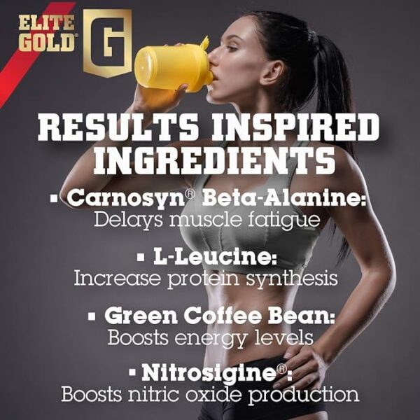 Detalles nutricionales de Elite Gold Amino Uptake