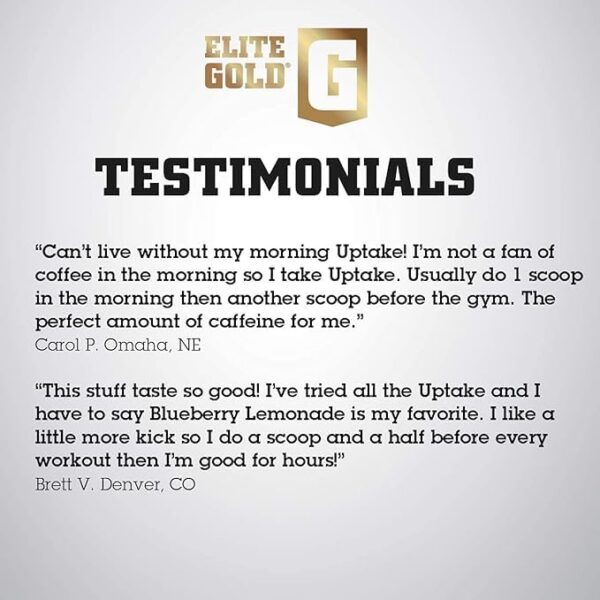 Empaque del producto Elite Gold Amino Uptake