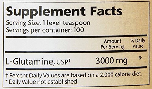 Composición de ingredientes de L-Glutamina