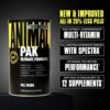 Confianza de atletas en Animal Pak por más de 40 años