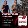 Contenedor cápsulas agobi Saw Palmetto para salud y energía