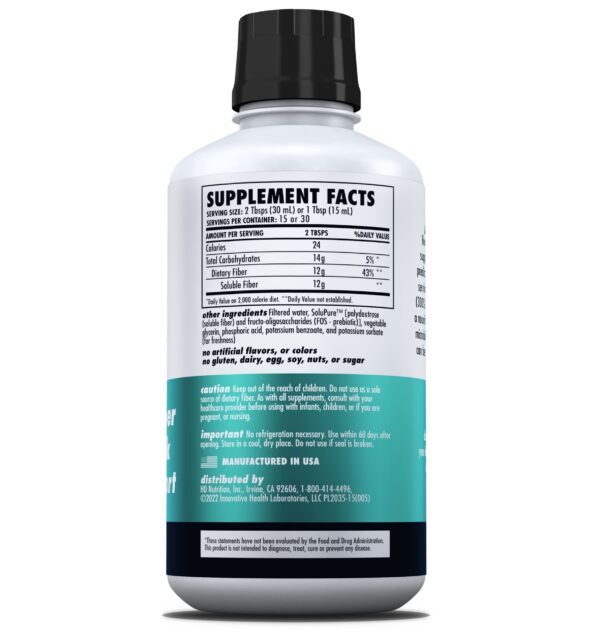 Contenedor suplementario fibra líquida HEALTH DIRECT 15 Fl Oz